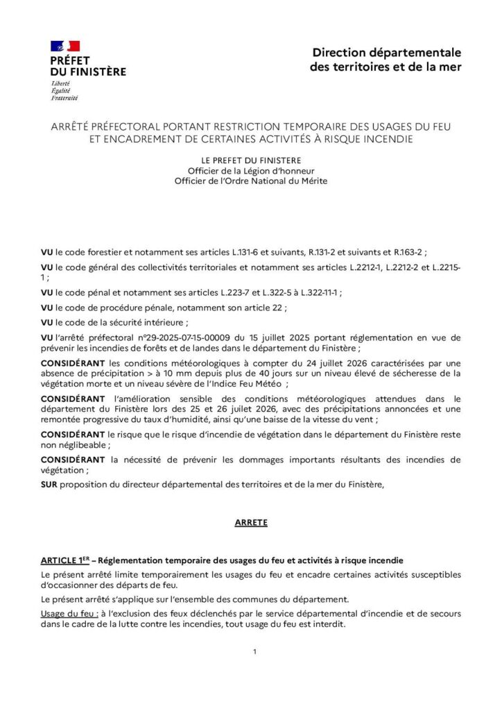 Image du document RAA AP restrictions usages du feu 24 07 2026